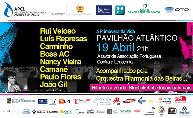A Primavera da Vida - M&Uacute;SICA PORTUGUESA UNIDA CONTRA A LEUCEMIA