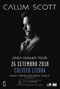 CALUM SCOTT Only Human Tour - 4 Abril, Coliseu Lisboa