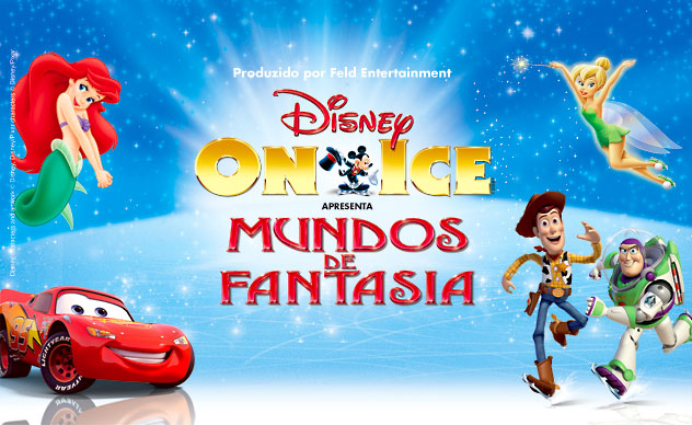 DISNEY ON ICE apresenta MUNDOS DE FANTASIA