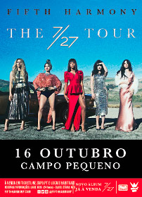 FIFTH HARMONY: The 7/27 Tour - 16 OUT, Campo Pequeno