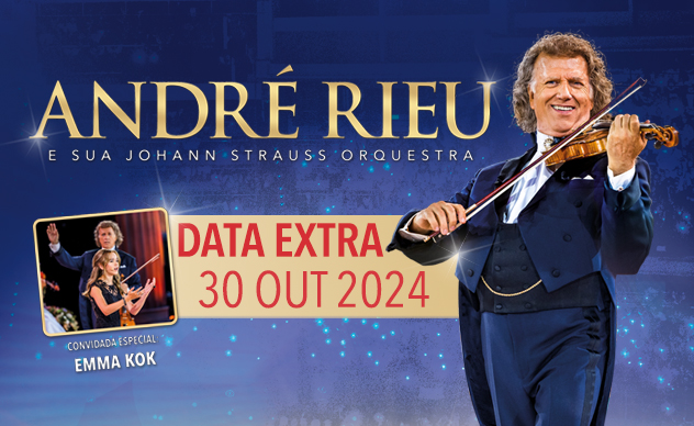 André Rieu 1 e 2 novembro 2024 - Altice Arena